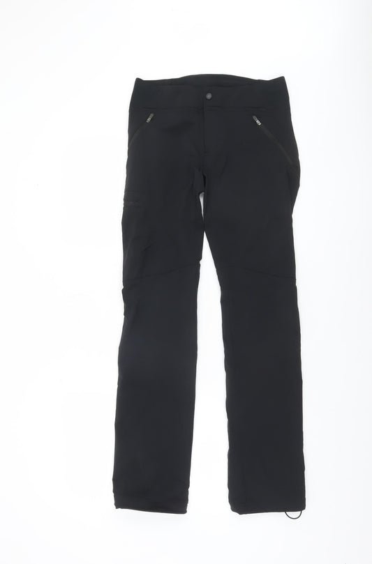Columbia Women’s Black Cargo Softshell Trousers Size 4 Short