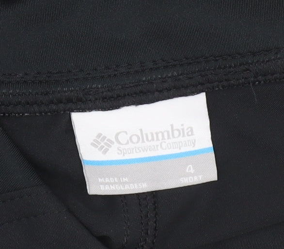 Columbia Women’s Black Cargo Softshell Trousers Size 4 Short