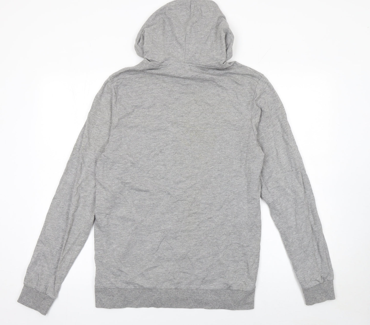 Mens UK M Regular JACK & JONES Grey Pullover Hoodie