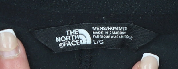 The North Face Men's Black Fleece 1/2 Zip Sweatshirt L Outdoor Pullover