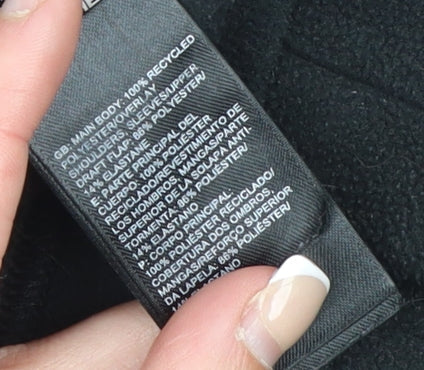 The North Face Men's Black Fleece 1/2 Zip Sweatshirt L Outdoor Pullover