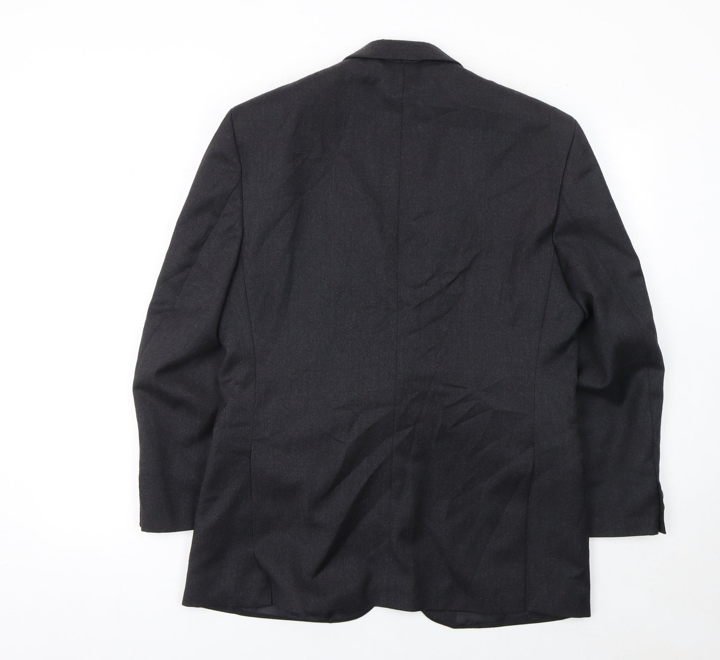 Centaur Original Men's Black Wool Blend 38 Short Blazer Jacket