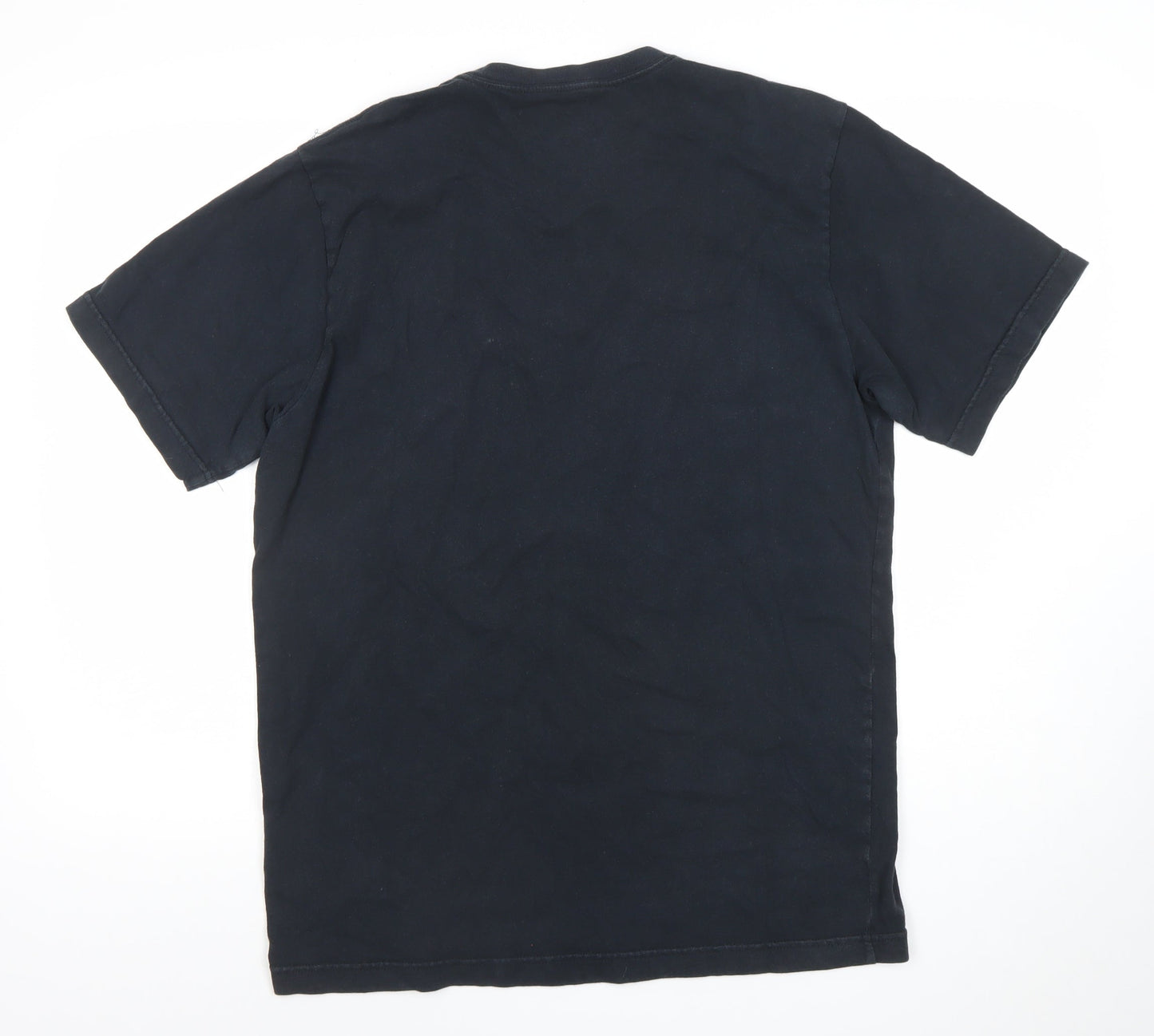 Mens UK Size L Nike Black  Cotton T-Shirt