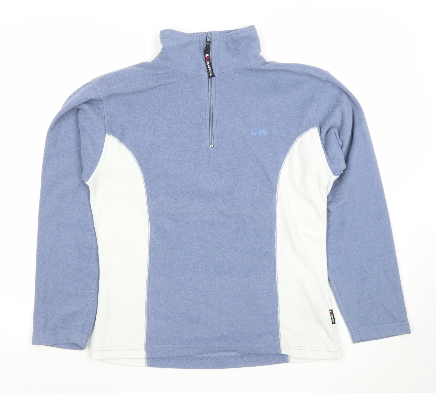 Womens UK M Regular Trespass Blue Pullover Sweatshirt