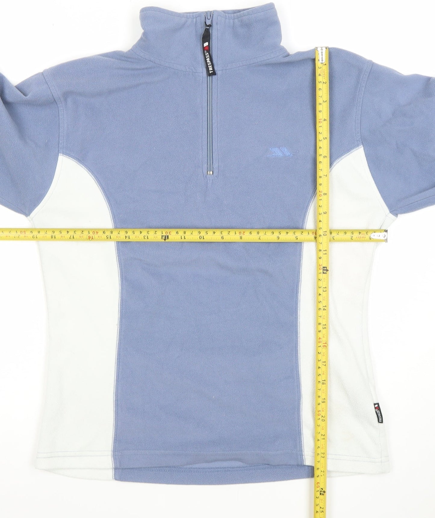 Womens UK M Regular Trespass Blue Pullover Sweatshirt