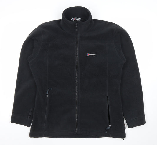 Berghaus Women Black Size 14 Fleece Full Zip Jacket