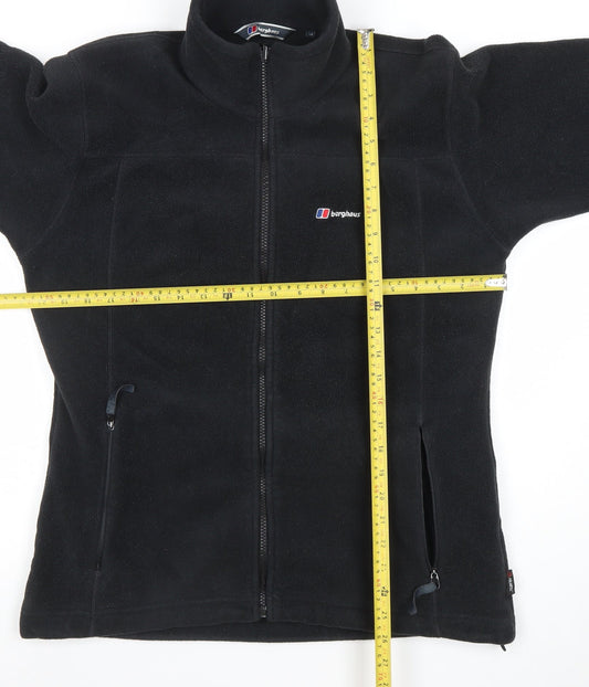 Berghaus Women Black Size 14 Fleece Full Zip Jacket