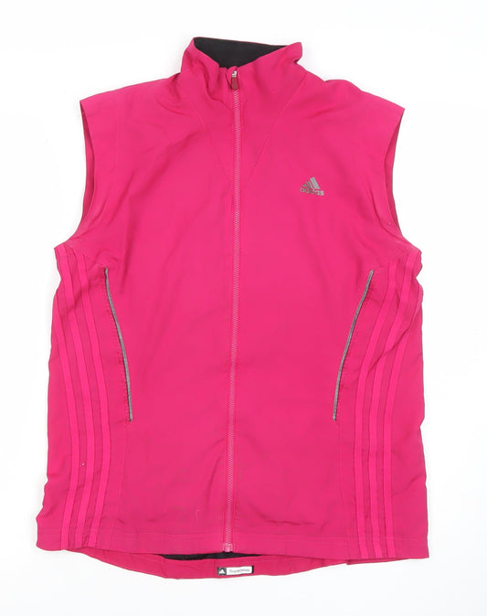 Adidas Women's Pink Supernova Lightweight Running Waistcoat M