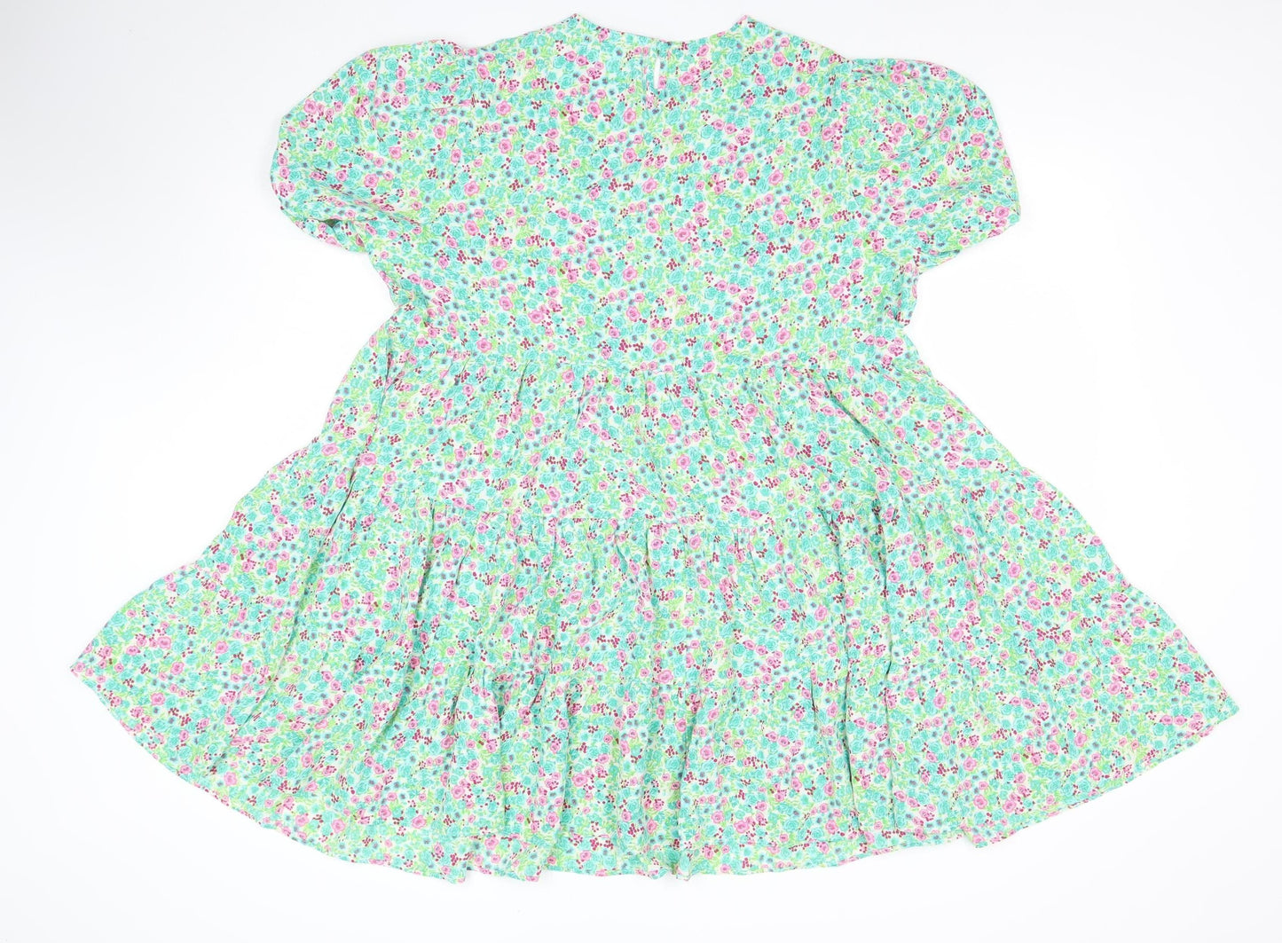 Glamorous Women's Multicoloured Floral Skater Dress Size 8