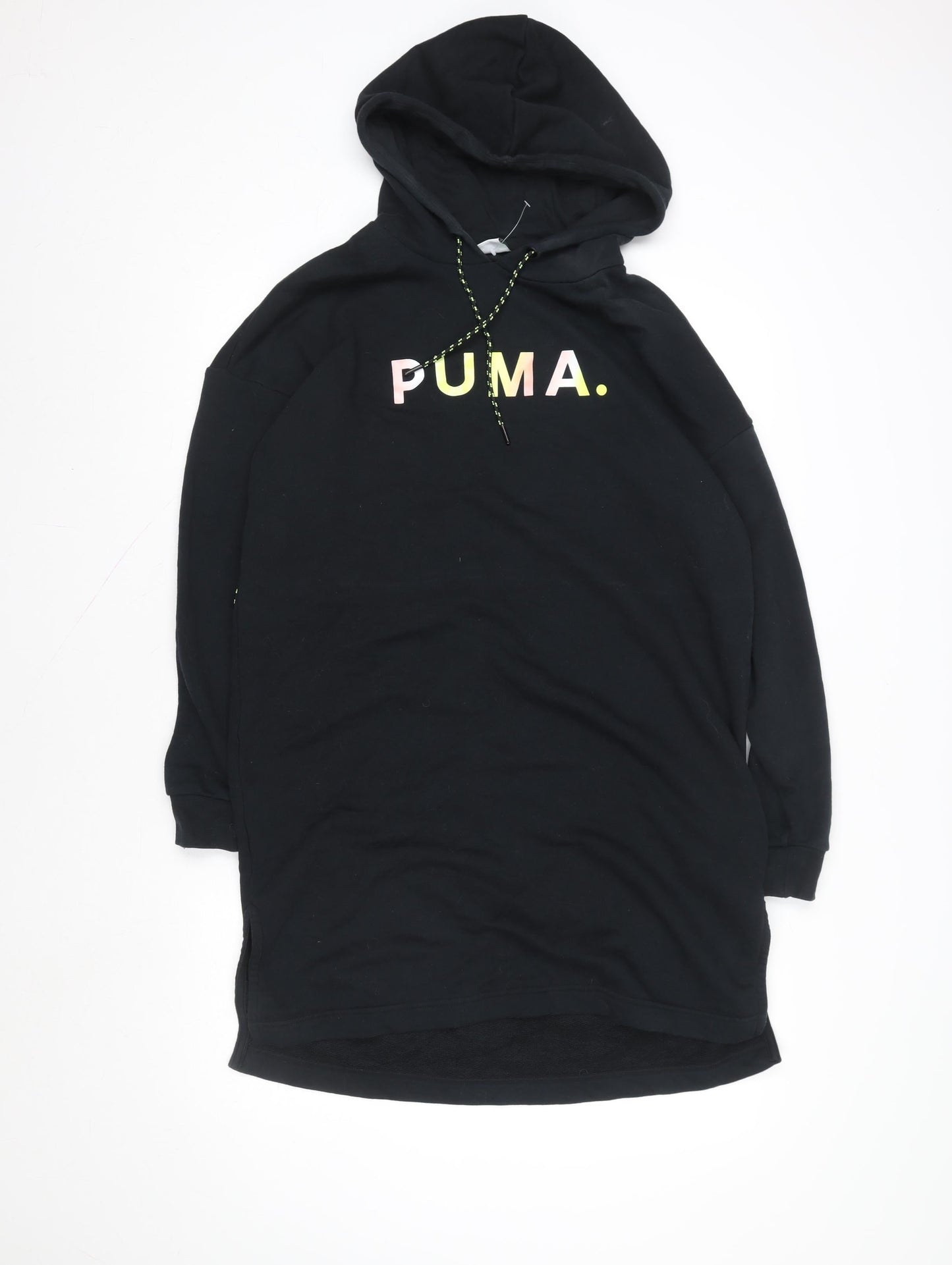 Womens UK XS Regular PUMA Black Pullover Hoodie