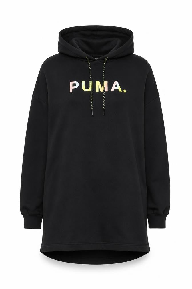 Womens UK XS Regular PUMA Black Pullover Hoodie