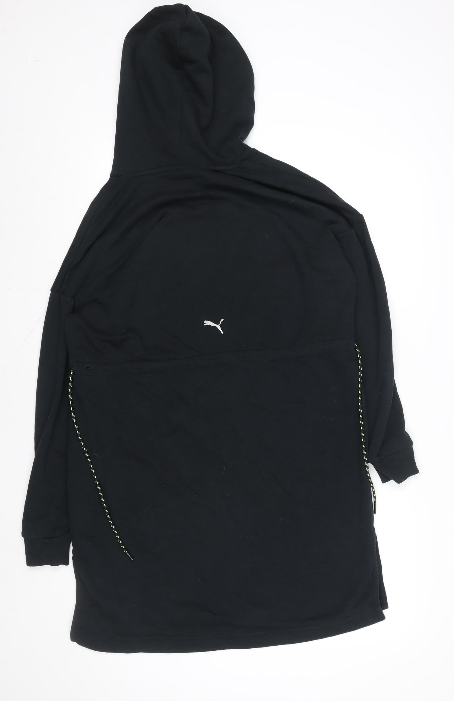 Womens UK XS Regular PUMA Black Pullover Hoodie