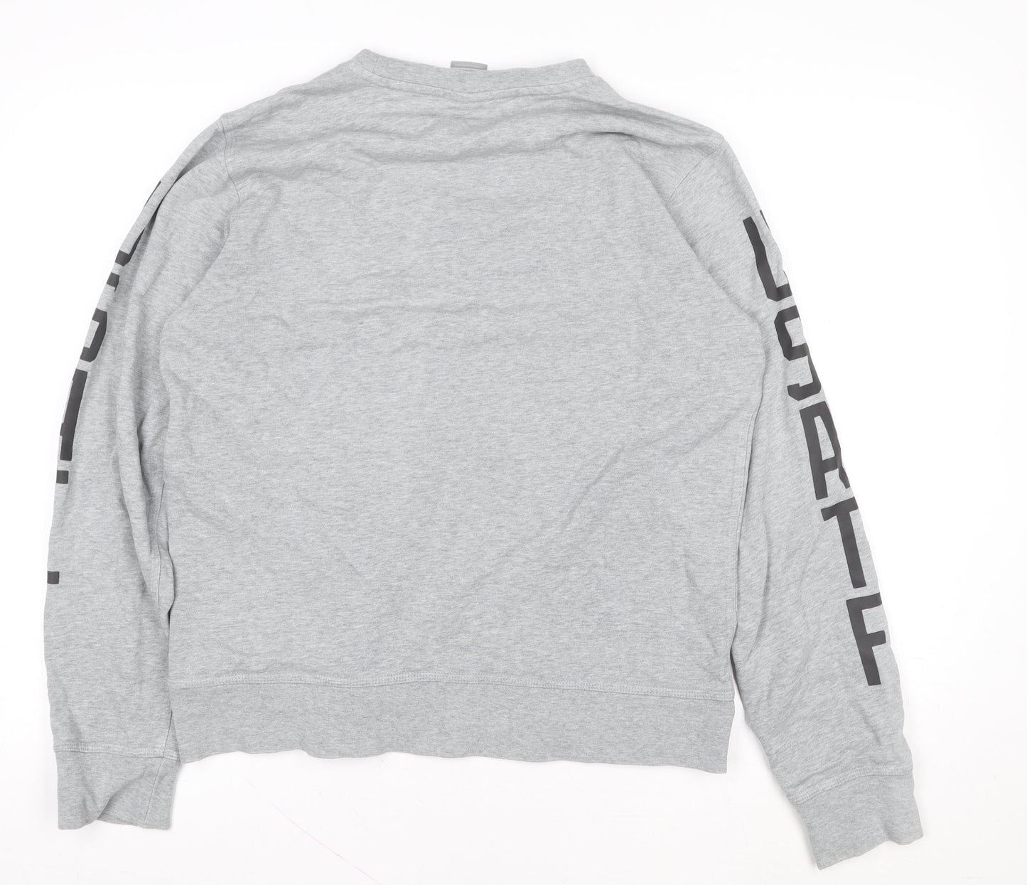 Nike Men's Grey USATF Pullover Sweatshirt Size M Crew Neck