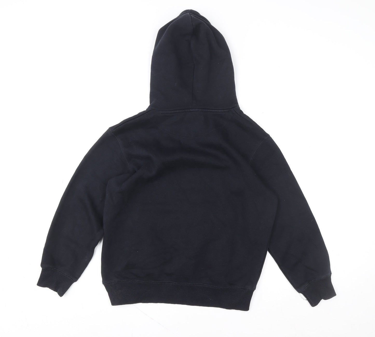 French Connection Boys Black Cotton Pullover Hoodie 11-12 Years