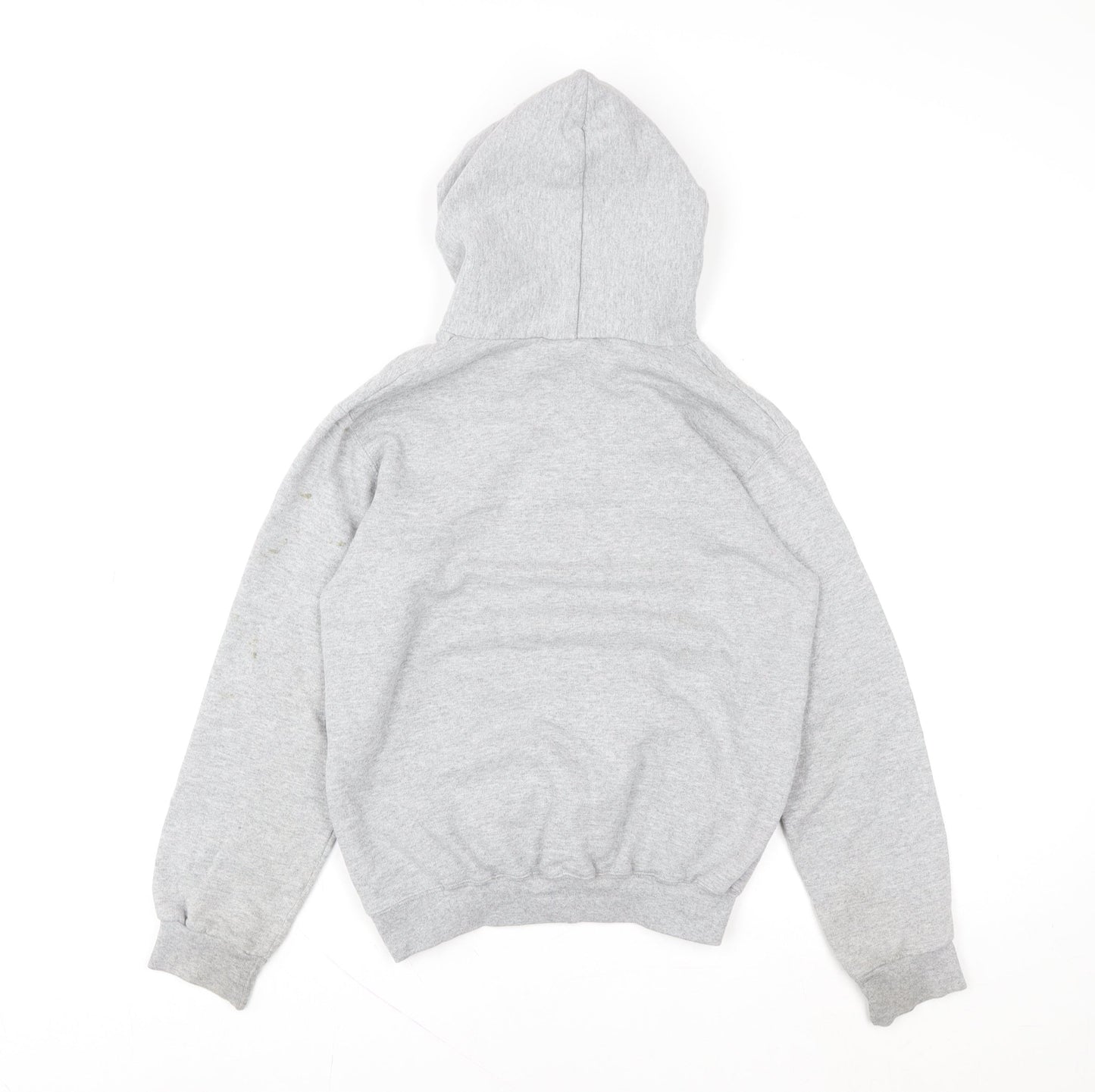 Champion Girls Grey Pullover Hoodie Medium Fleece Logo Sweatshirt