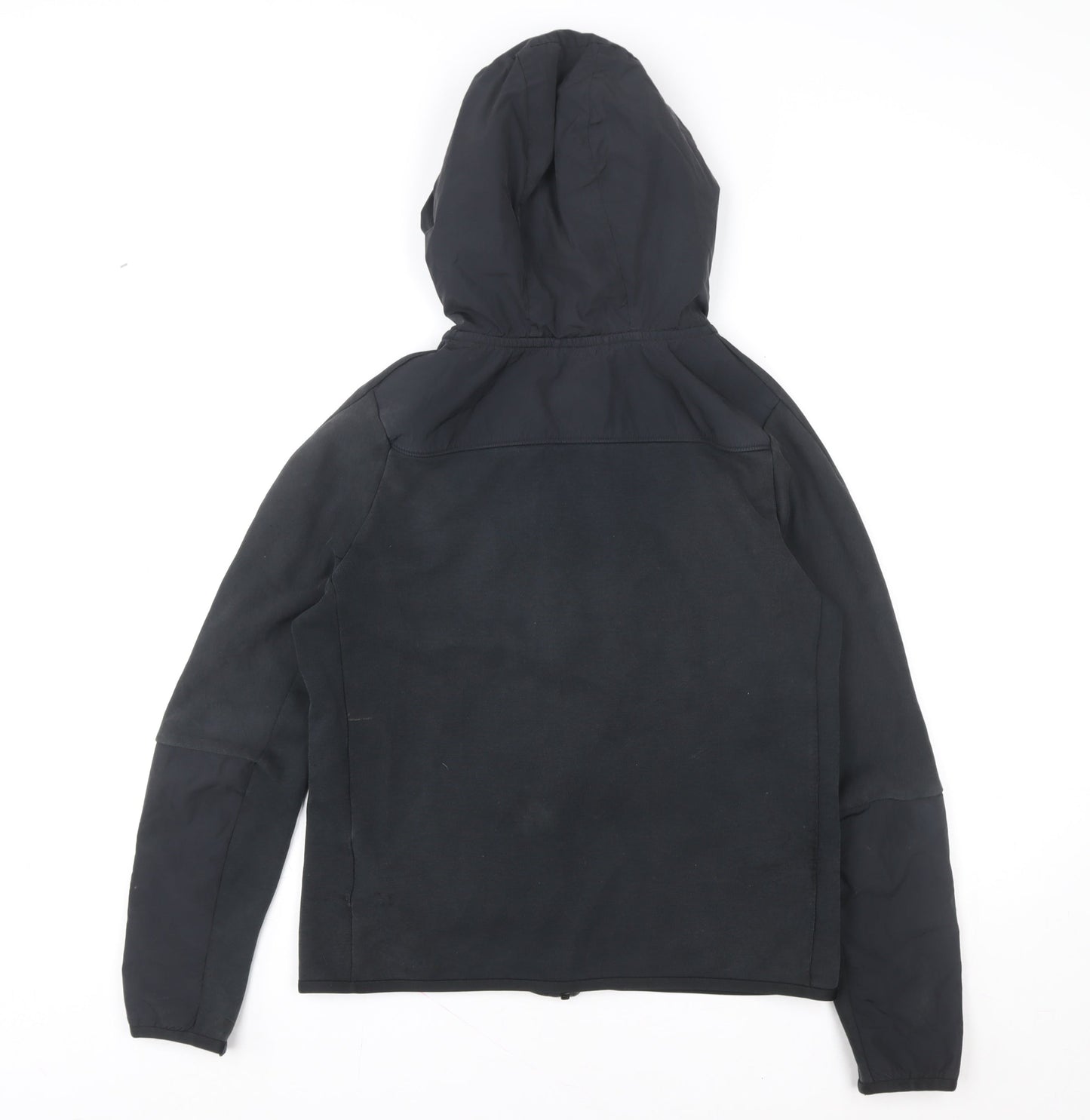 Nike Men's Black XL Full Zip Hooded Sports Hoodie