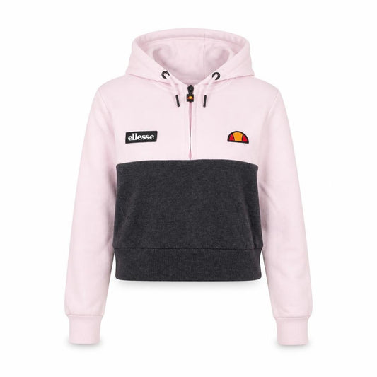 Womens UK 6 Regular ellesse Pink Full Zip Hoodie