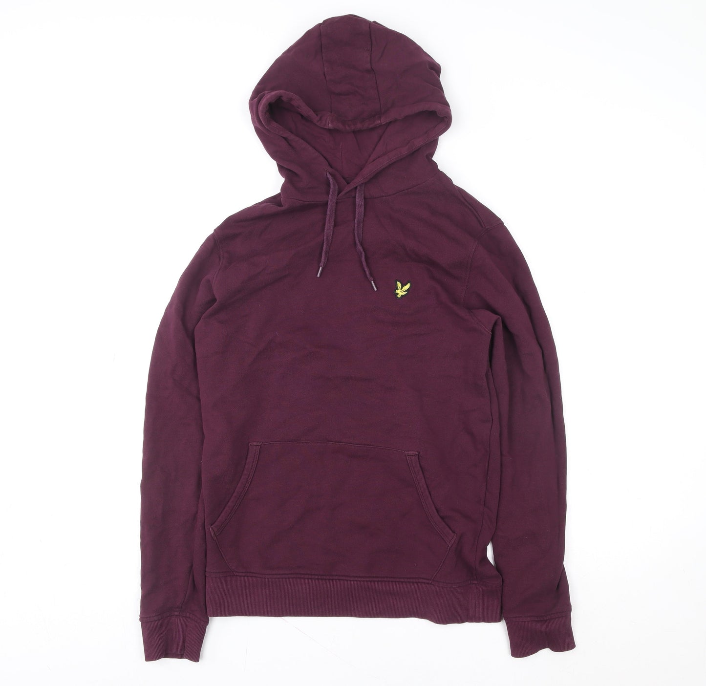 Lyle & Scott Men’s Purple Organic Cotton Hoodie Size M Pullover