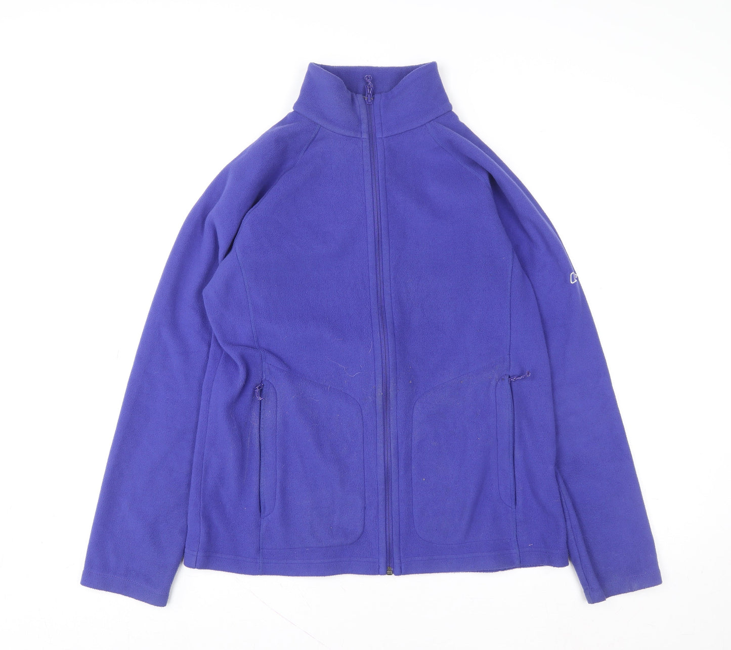 Berghaus Women Purple Full Zip Fleece Sweatshirt UK 16 XL