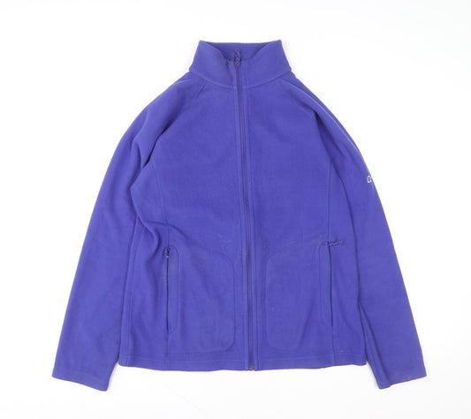 Berghaus Women Purple Full Zip Fleece Sweatshirt UK 16 XL