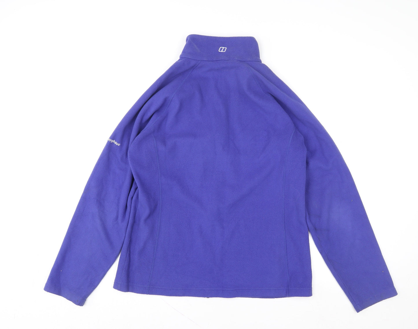 Berghaus Women Purple Full Zip Fleece Sweatshirt UK 16 XL