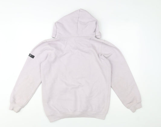 Holyfield Girls Beige Pullover Hoodie 10-12 Years Fleece Cotton Blend