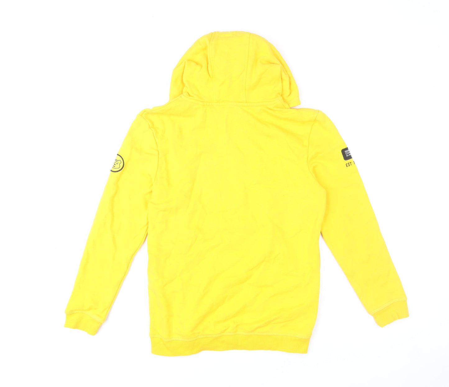 BBC Children in Need Girls Yellow Pudsey Bear Pullover Hoodie 11-12 Years