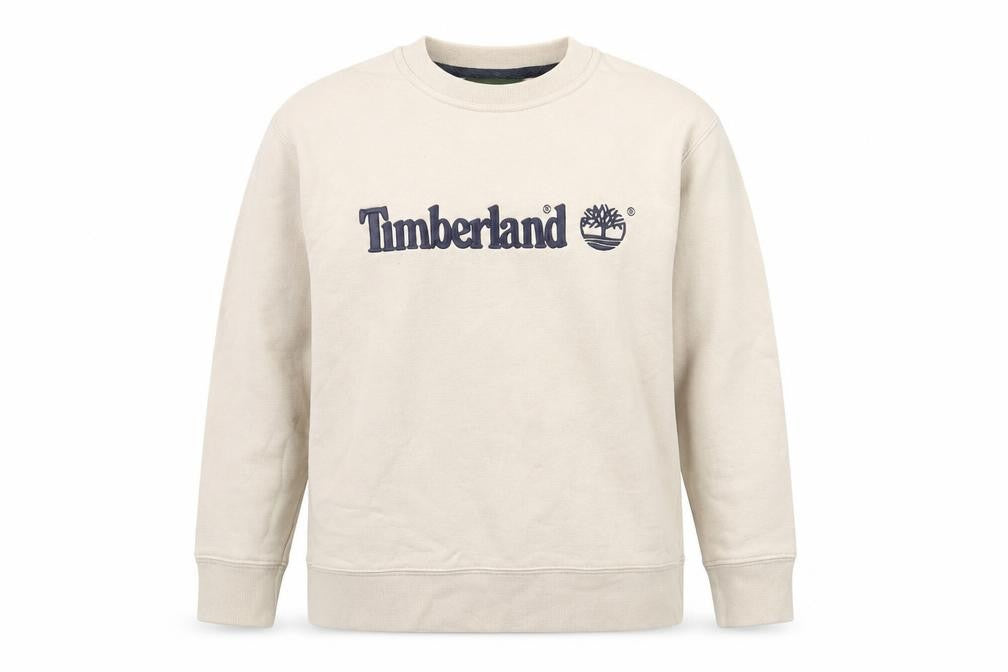 Womens UK 10 Regular Timberland Beige Pullover Sweatshirt