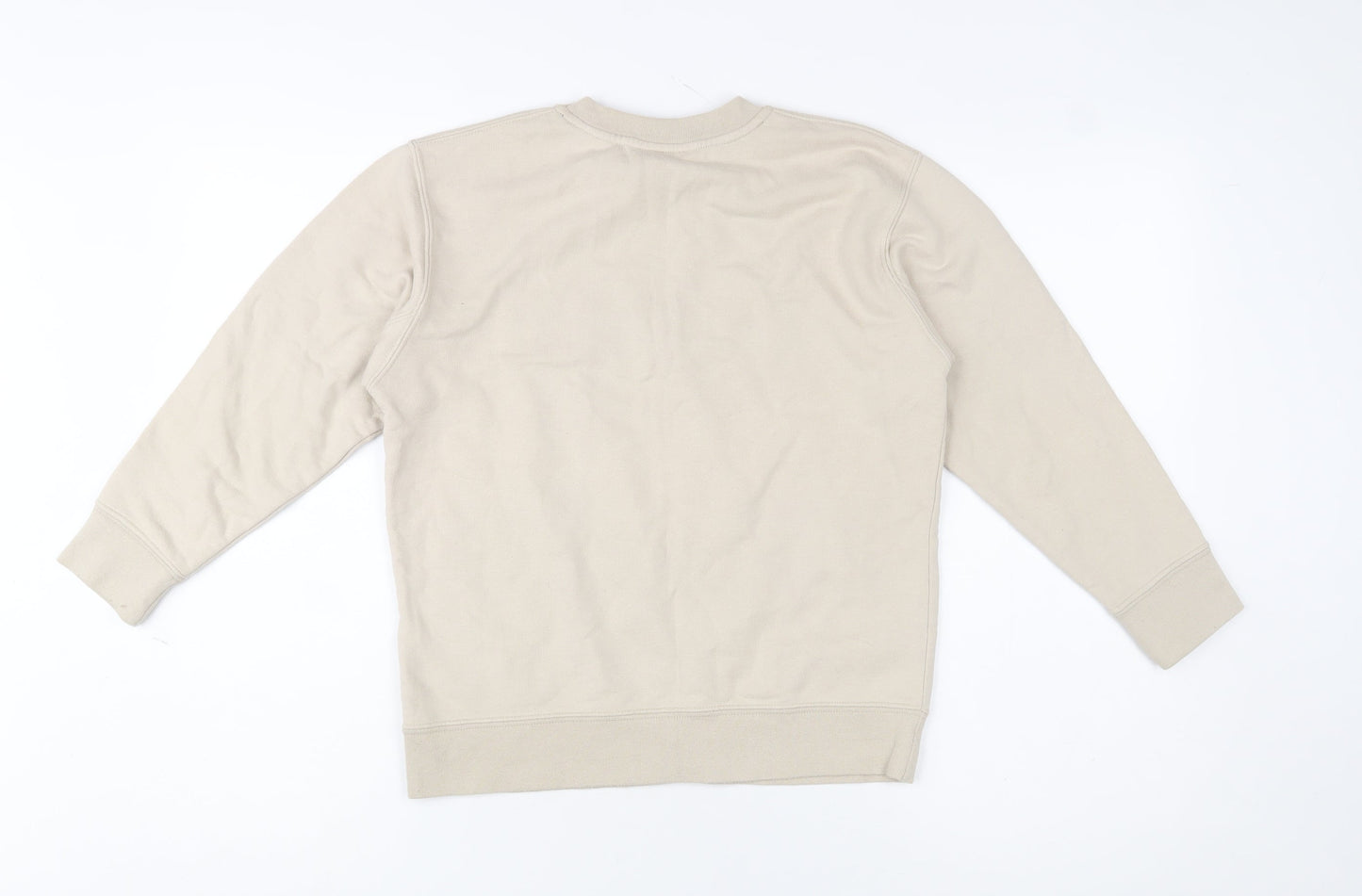 Womens UK 10 Regular Timberland Beige Pullover Sweatshirt