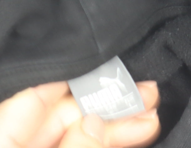 Womens UK M Regular PUMA Black Pullover Hoodie