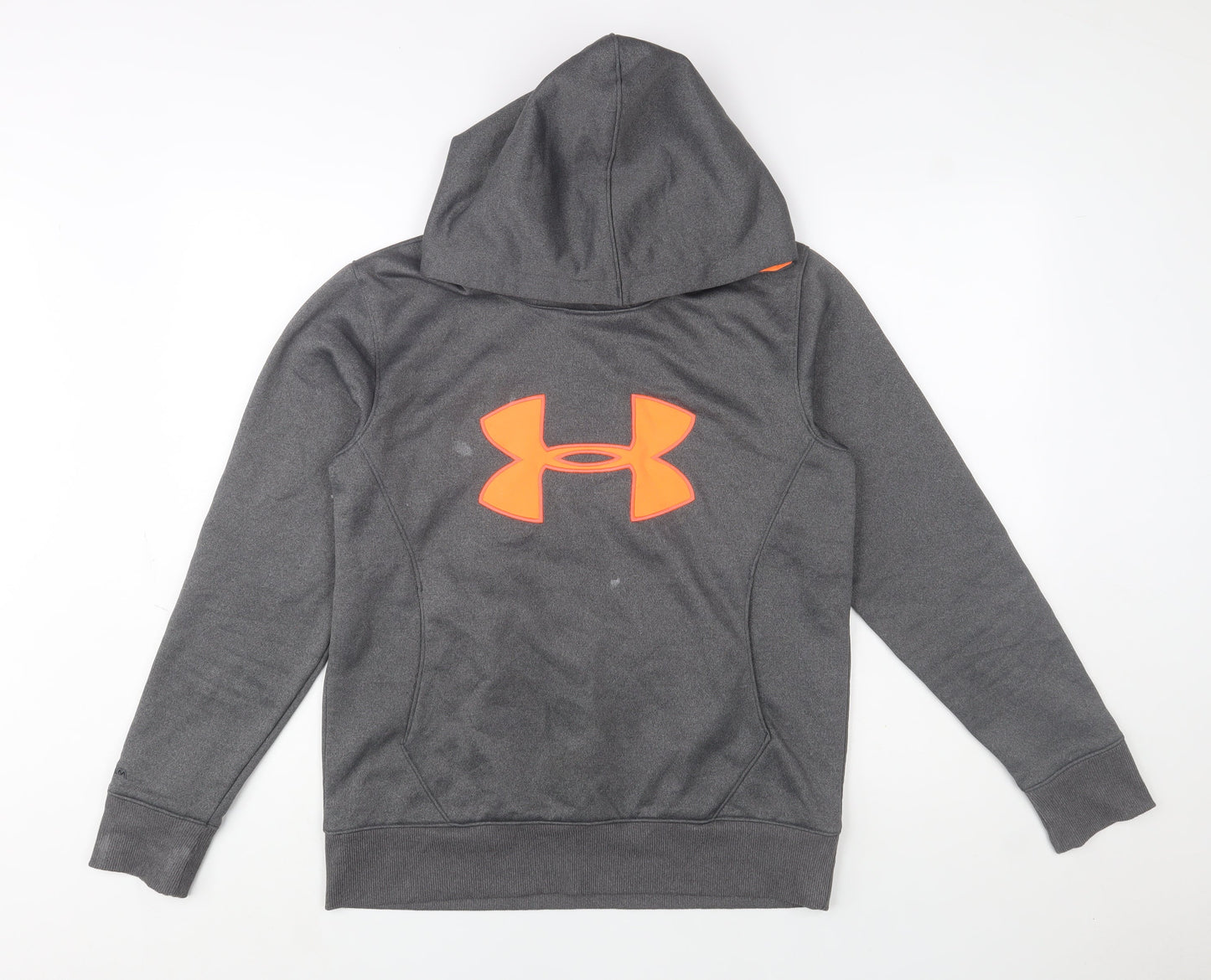 Mens UK M Slim Under armour Grey Pullover Hoodie