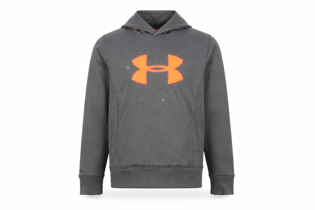 Mens UK M Slim Under armour Grey Pullover Hoodie