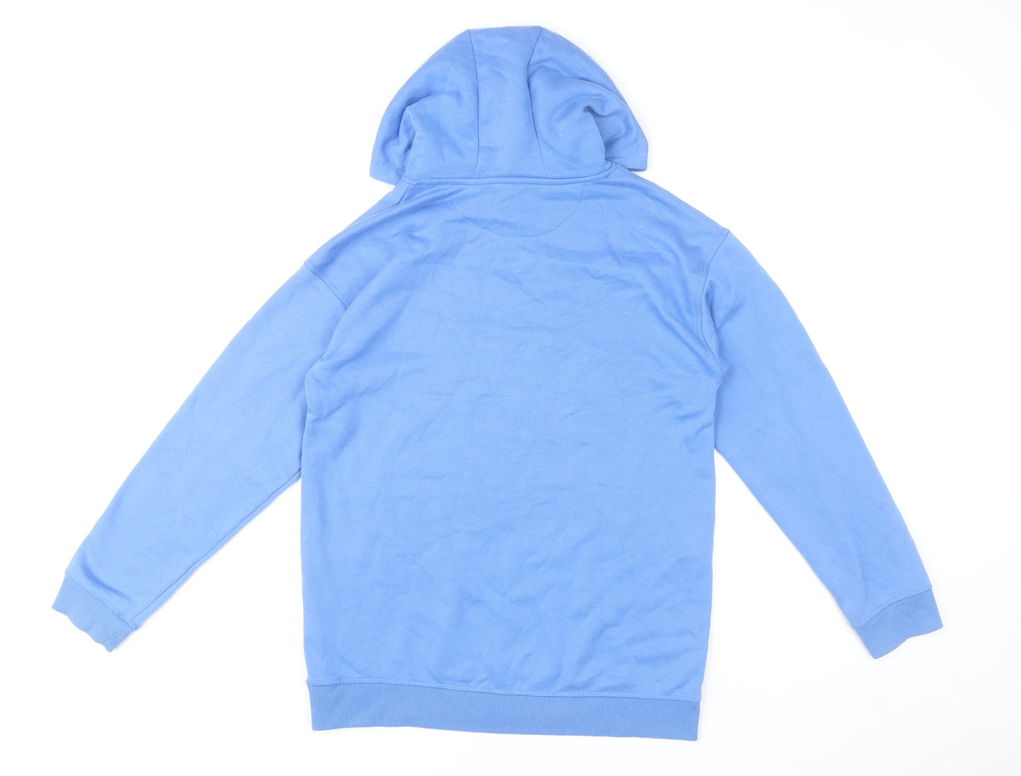 Primark Boys Blue Basketball Print Pullover Hoodie 13-14 Years 164cm
