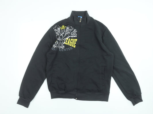 STORM Men's Black Full Zip Graphic Sweatshirt Size M