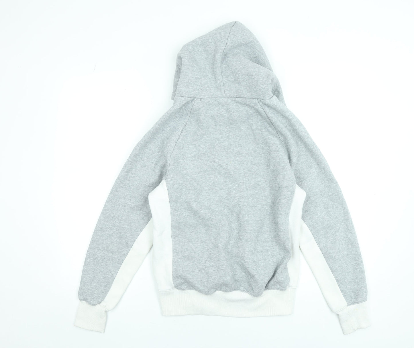 Mob Nation Womens Grey XS Pullover Hoodie with Graphic Print