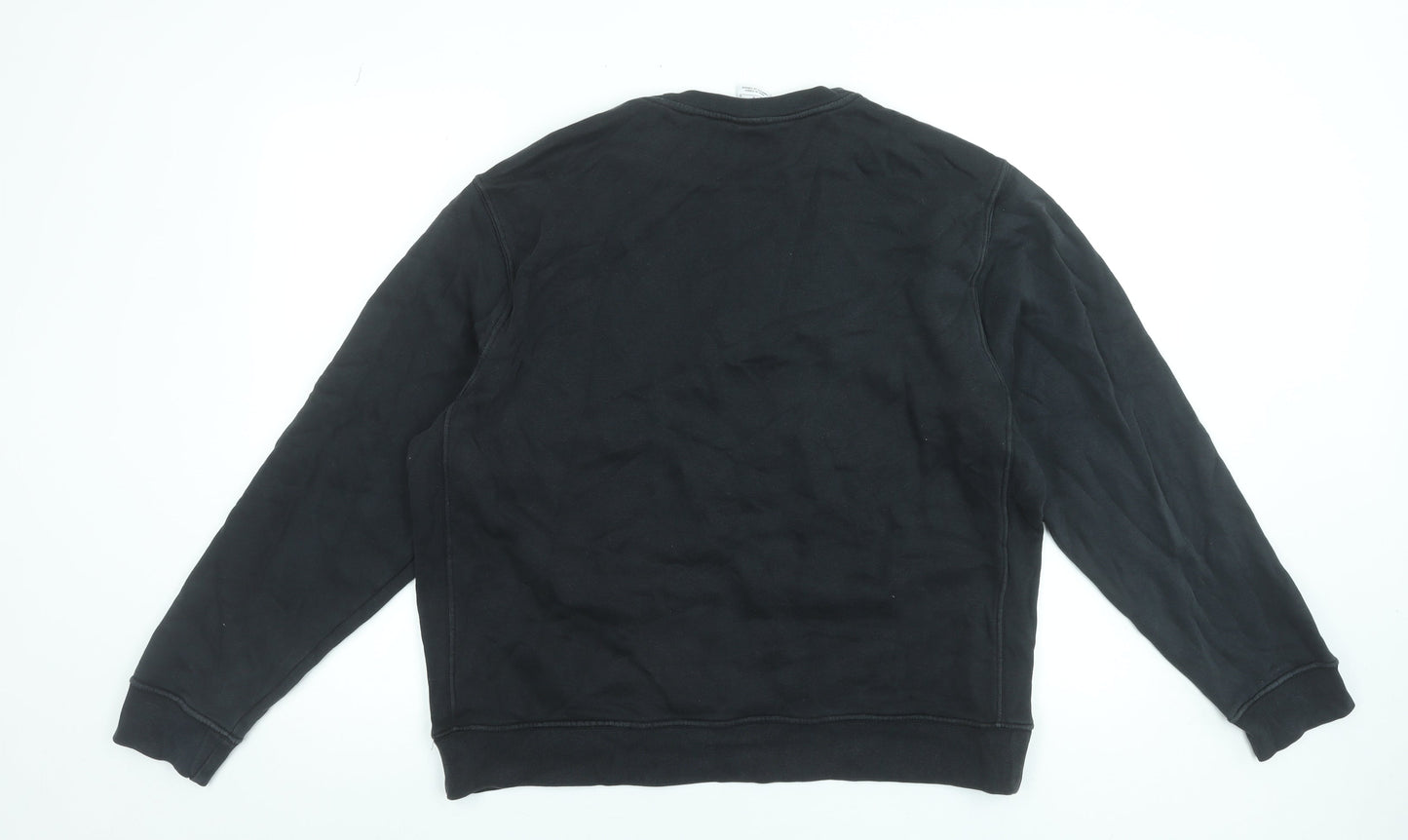 Nike Men’s Black Crew Neck Pullover Sweatshirt Size L