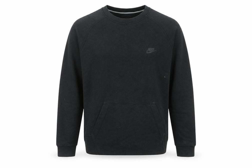 Mens UK M Regular Nike Black Pullover Sweatshirt