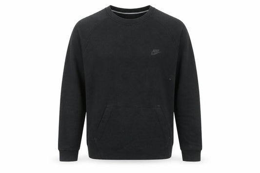 Mens UK M Regular Nike Black Pullover Sweatshirt