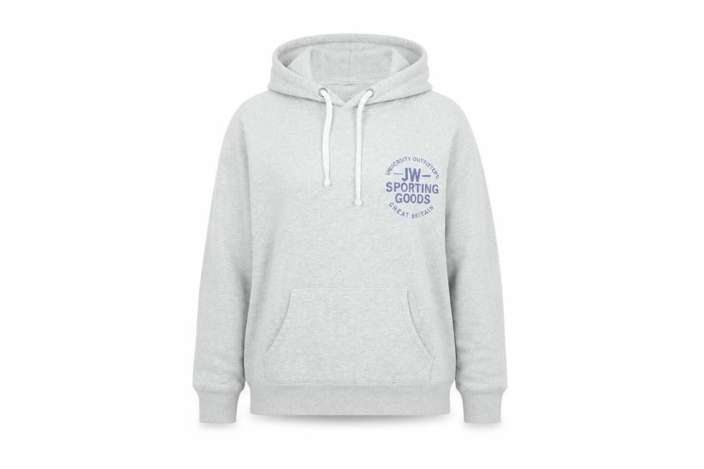 Womens UK 14 Regular Jack Wills Grey Pullover Hoodie
