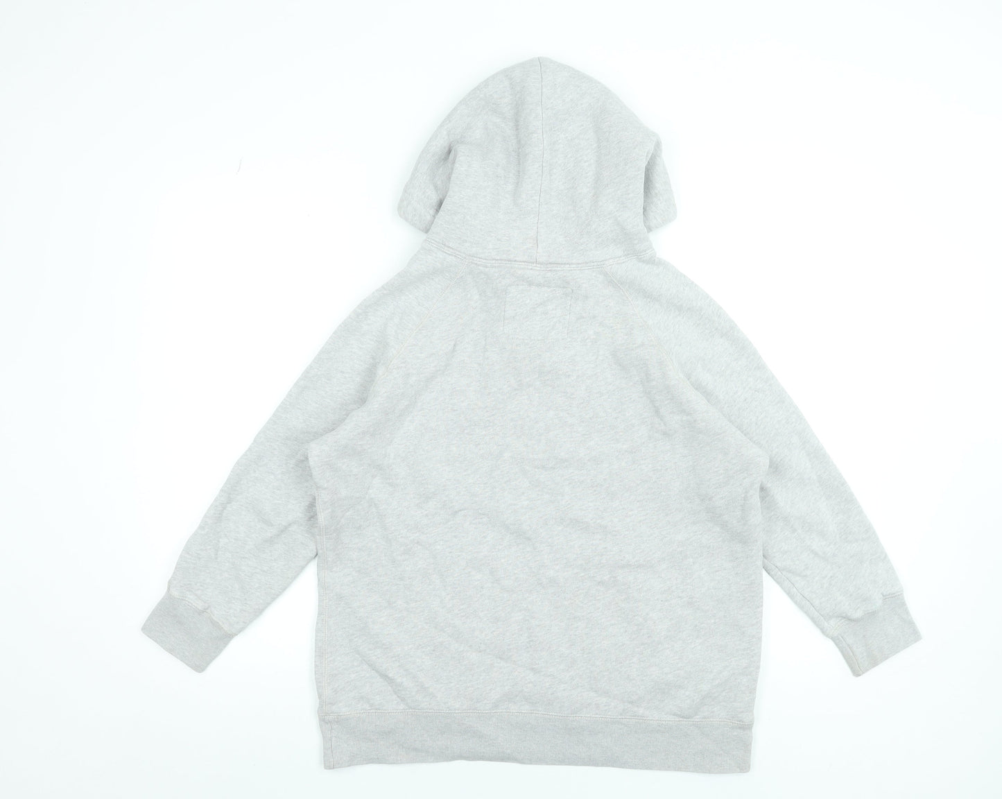 Womens UK 14 Regular Jack Wills Grey Pullover Hoodie
