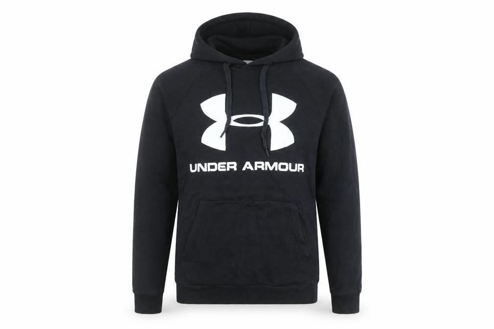 Mens UK S Regular Under armour Black Pullover Hoodie