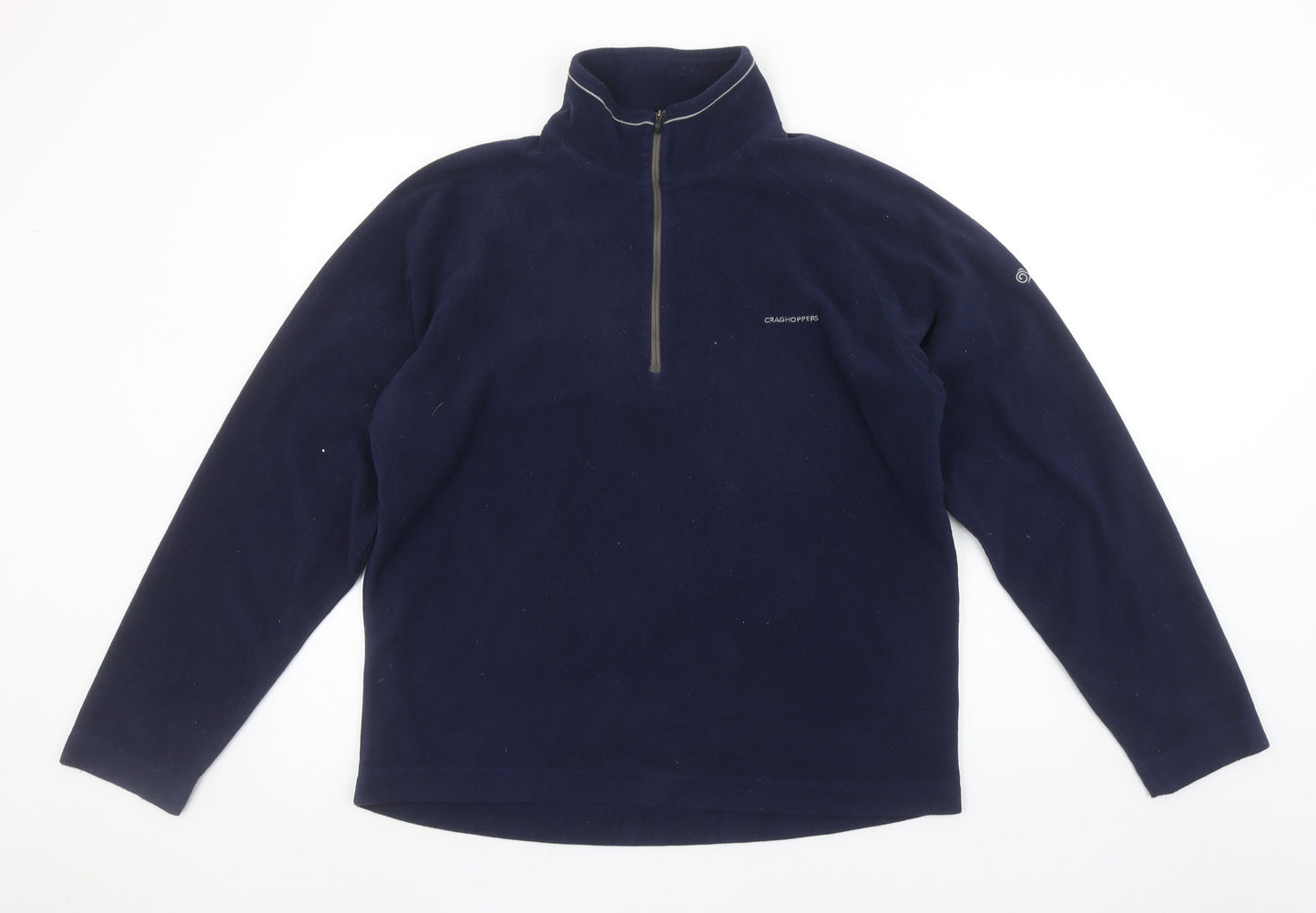 Mens UK M Regular Craghoppers Blue Pullover Sweatshirt