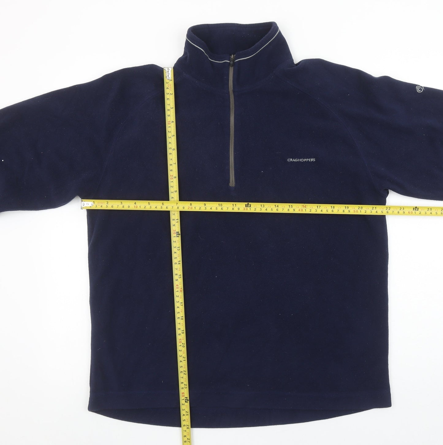 Mens UK M Regular Craghoppers Blue Pullover Sweatshirt
