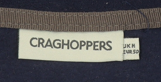 Mens UK M Regular Craghoppers Blue Pullover Sweatshirt