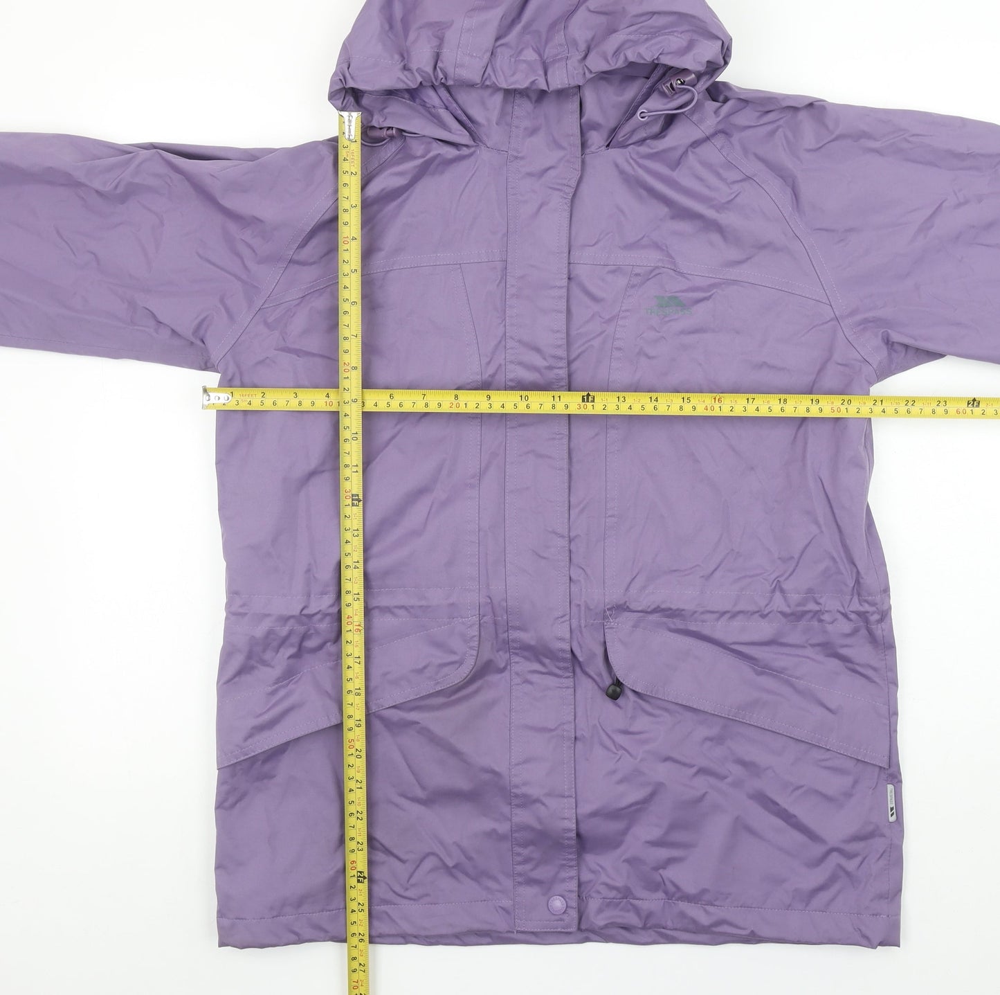 Womens UK Size M Regular Trespass Purple Polyester Blend Jacket