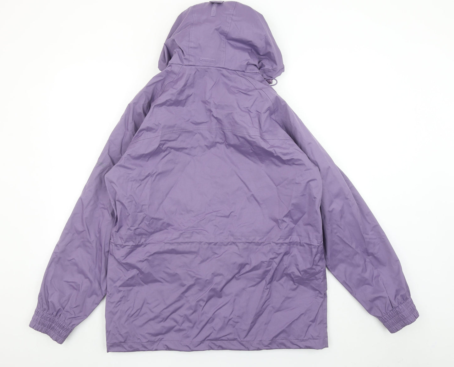 Womens UK Size M Regular Trespass Purple Polyester Blend Jacket