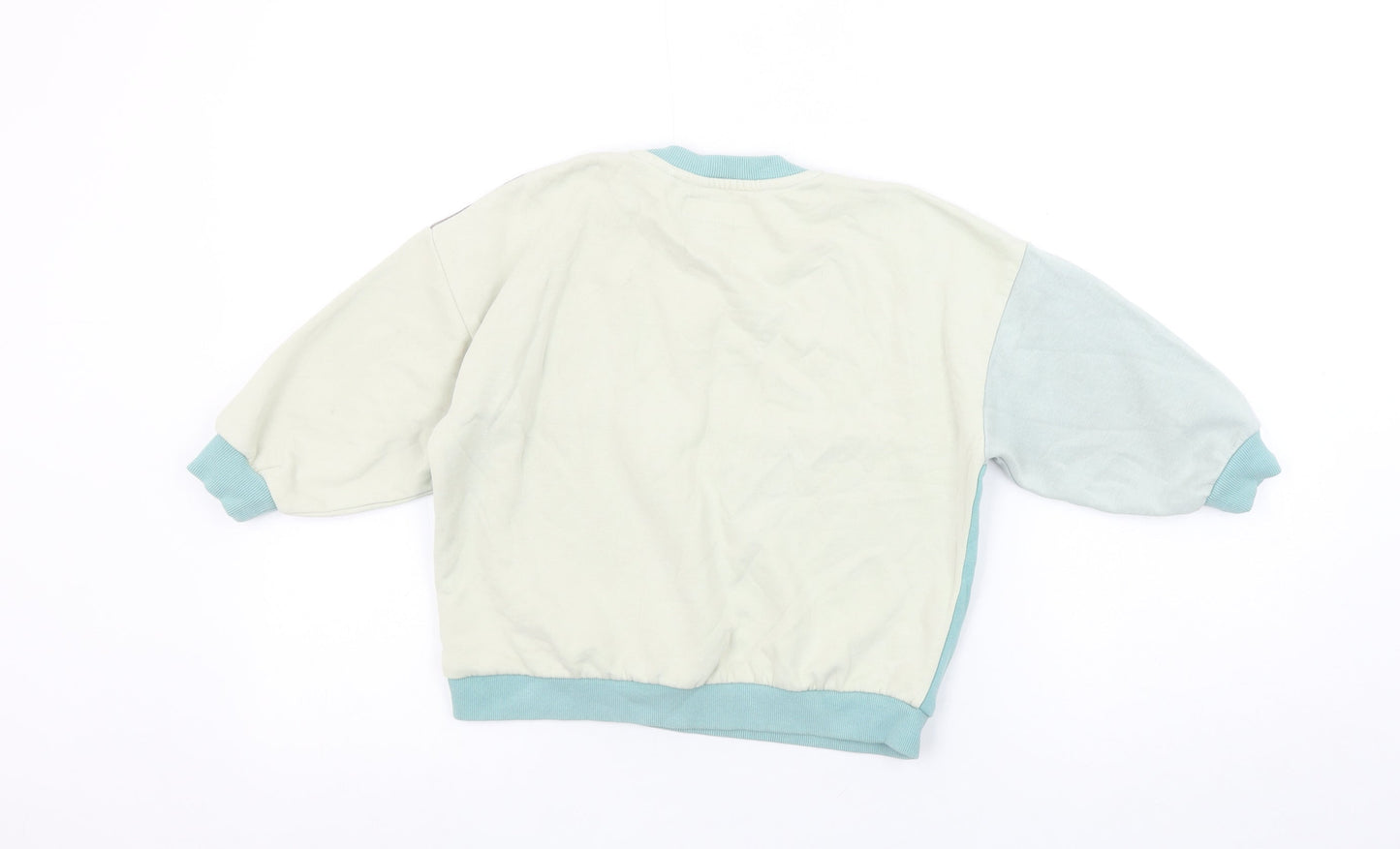 Next Girls Multicoloured Dinosaur Sweatshirt 4-5 Years Cotton Blend