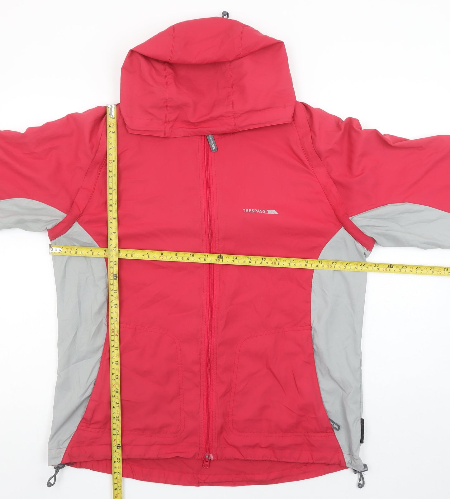 Womens UK Size XL Regular Trespass Red Polyester Jacket