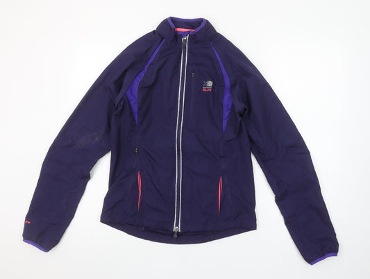 Karrimor Women’s Purple Windbreaker Running Jacket Size 10