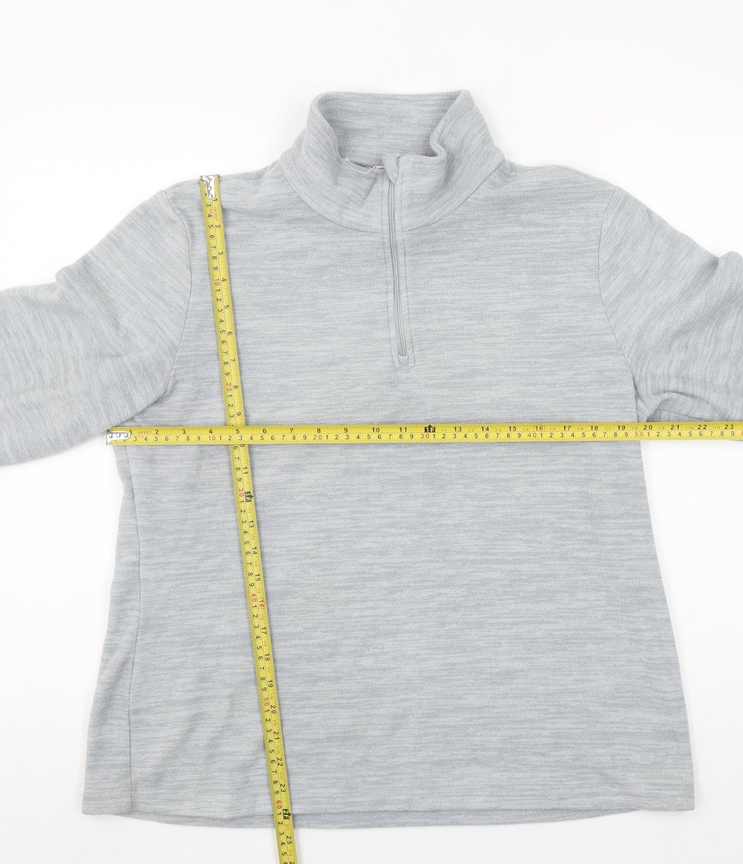 Womens UK 16 Regular Mountain Warehouse Grey Pullover Sweatshirt
